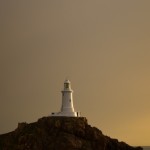 Sunset Jersey Lighthouse
